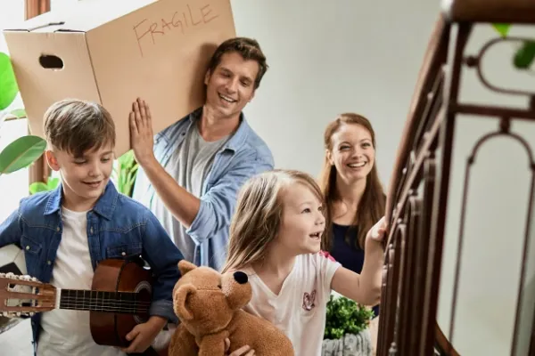 Familienumzug